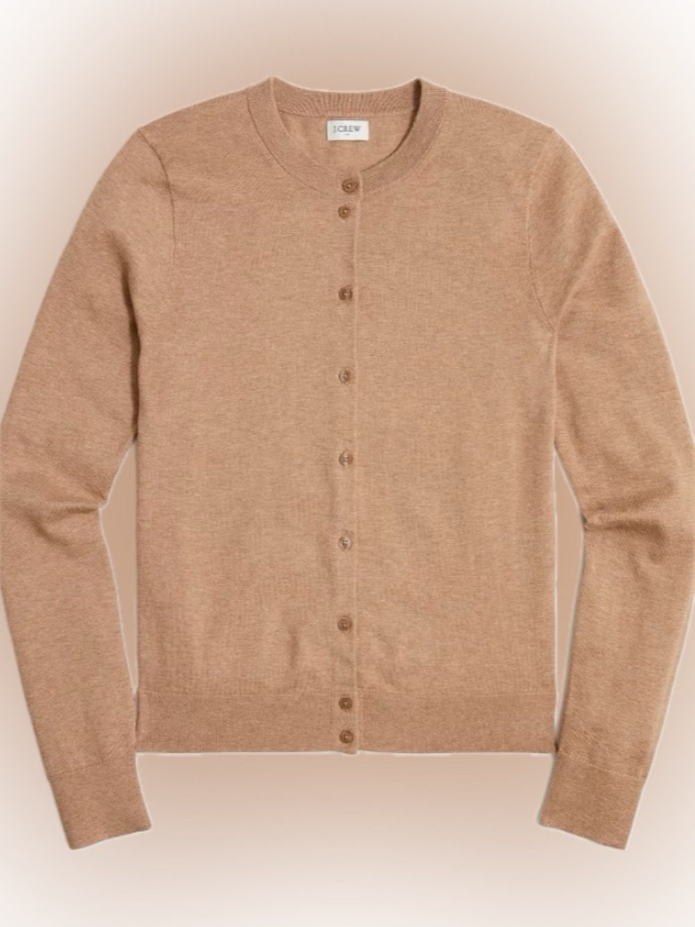 100% cotton classic cardigan sweater